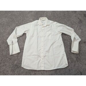 Capra & Cavelli Button Up Shirt‎ Mens Extra Large Casual Office White